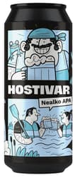 Hostivar Nealko APA nealkoholické pivo plech