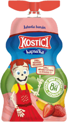 Kostíci Strawberry-banana pouch