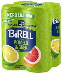 Birell 0. 0 Pomelo & grep nealkoholické pivo 4×0,33 l plech
