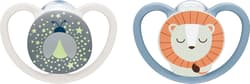 NUK pacifier Perfect Match AIR Night LION 6-18m 2/BOX