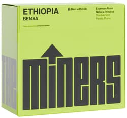 The Miners Etiopie Bensa Espresso zrnková káva