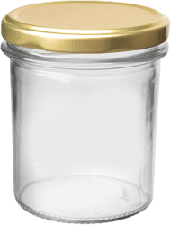 Preserving jar+lid Makon 0,36 l