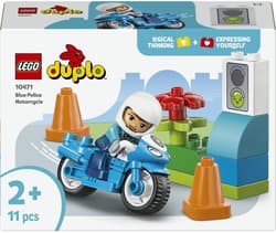 LEGO Blue Police Motorcycle