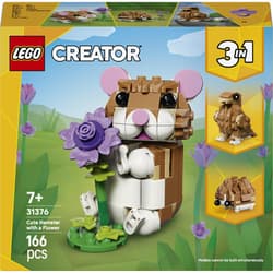 LEGO Cute Hamster with Flower