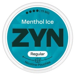 Zyn Menthol Mint X-Strong nicotine pouches