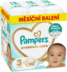 Pampers Premium Care jednorázové plenky 3 (6–10 kg)