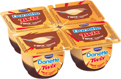 Danette Twix cream dessert (4×115 g)