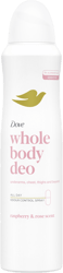 Dove Malina & Růže deodorant sprej na celé tělo