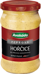 Avokádo Hořčice Pepřová