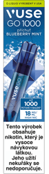 Vuse GO 1000 Blueberry Mint
