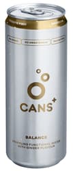 Cans+ Balance Perlivý funkční nápoj se zázvorovou příchutí