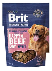 Brit Premium by Nature pamlsky pro psy hovězí s jablky