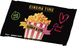 Cinema Time Mikrovlnný popcorn – Šunka sýr