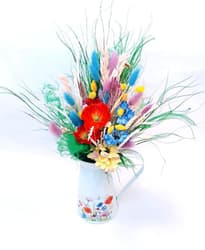 Meadow bouquet in a pot