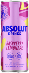 Absolut Raspberry Lemonade 5% vol. can