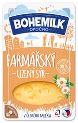 Bohemilk Semi-hard cheese smoked slices