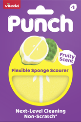 Vileda Punch lemon sponge