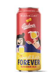 Budvar x Mikkeller Twogether Forever summer Ale plech
