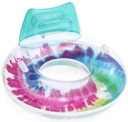 Bestway Inflatable swim ring/chair with handles Tie Dye