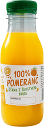 Freshly squeezed orange juice 100%