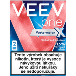 VEEV ONE WATERMELON X 1.6% 2 electronic cigarette refills