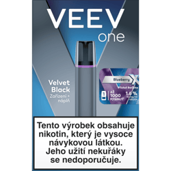 VEEV ONE Starter Kit VELVET BLACK X BLUEBERRY 1.6%