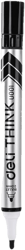 Deli Erasable marker round black