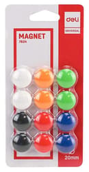 Deli Magnets 20 mm assorted colors