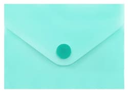 Luma Document cover with flap and snap button A7, green
