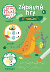 Svojtka Fun games Dinosaurs 7+