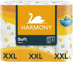 Harmony Toaletní Papír 3vrstvý limitovaná edice, 24 ks