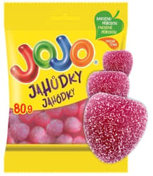 Jojo Jahůdky želé bonbóny s jahodovou příchutí