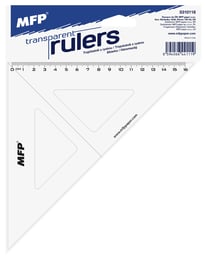 Rulers, protractors and compasses