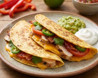 Quesadillas s kuřecím masem