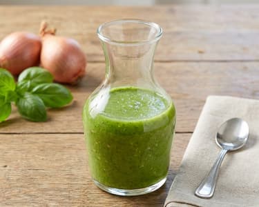 Basil vinaigrette