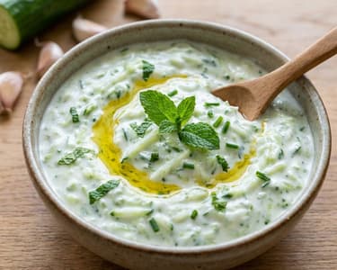 Mátové tzatziki