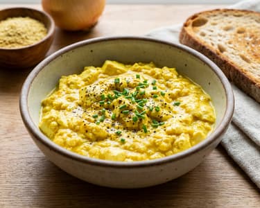 Scrambled Tofu Eggs