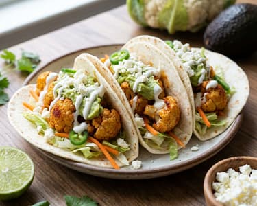 Květákové tacos