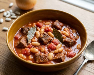 Algerian Beans with Beef