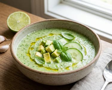 Okurkové gazpacho | Osvěžující letní polévka