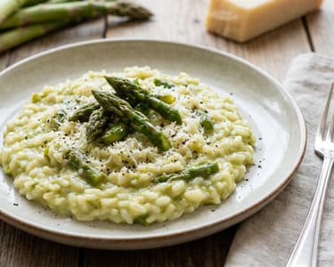 Chřestové risotto