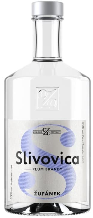 Žufánek Slivovica 50% vol.