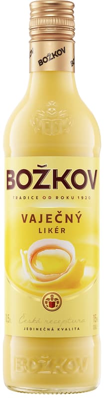 Božkov Egg liqueur 15% vol.