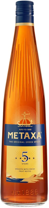 Metaxa 5 * 38% vol.