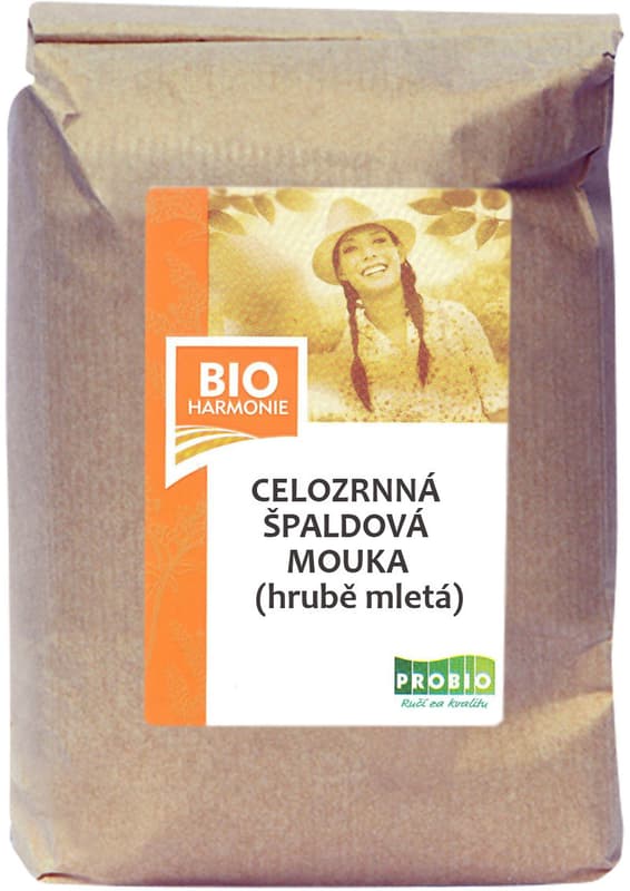 PROBIO BIO Špaldová mouka celozrnná hrubě mletá
