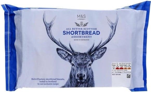 Marks & Spencer Skotské máslové sušenky