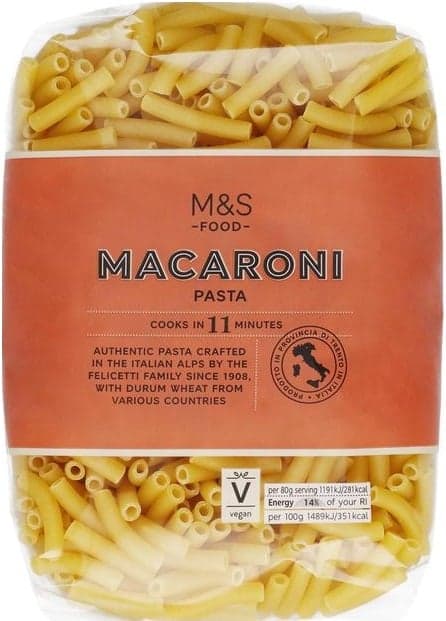 Marks & Spencer Macaroni
