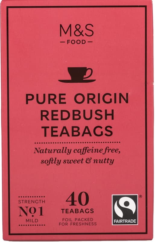 Marks & Spencer Čaj Redbush (Rooibos) bez kofeinu