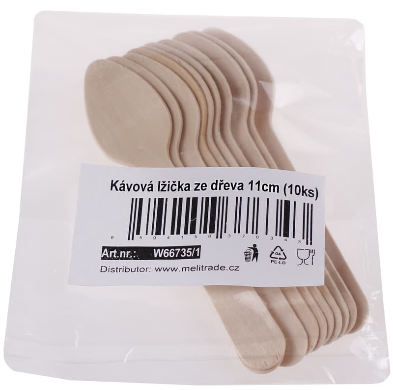 Niteola Wooden coffee spoons 11 cm