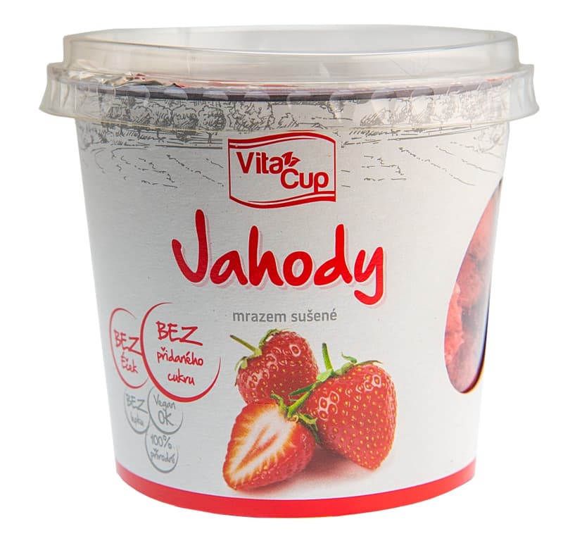 VitaCup Jahody mrazem sušené